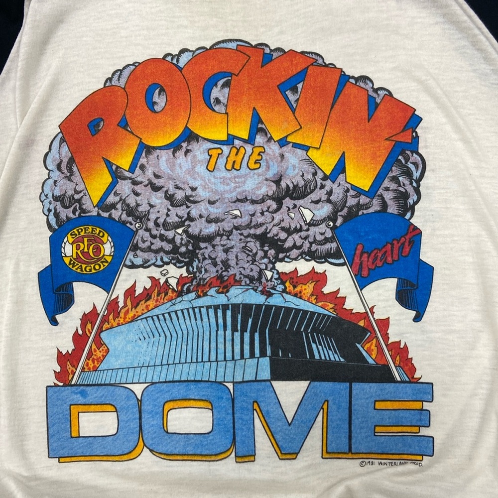 1981 Rocking The Dome Concert Shirt - XL